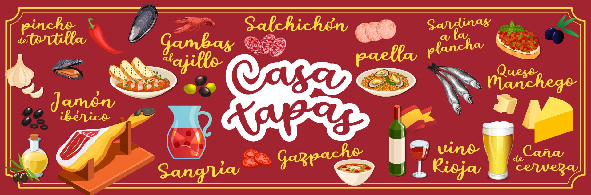 Spanish Club, all products are handcraft and made in Spain , next day delivery directly from Spain to your home.