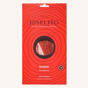 Joselito Sliced Great Reserve 100% Ibérico ham (Jamón), Pata Negra DOP Guijuelo 70 gr