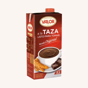 Valor Hot Chocolate a la taza - Ready to drink 1 liter
