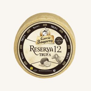 Reserva 12 truffle (trufa) aged sheep milk cheese, wheel