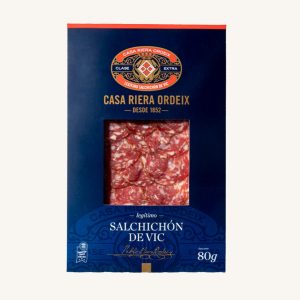 Casa Riera Ordeix Salchichón de Vic (IGP), pre-sliced 80 gr