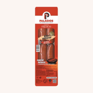 Palacios Chorizo barbecue, from La Rioja, small pieces 240 gr