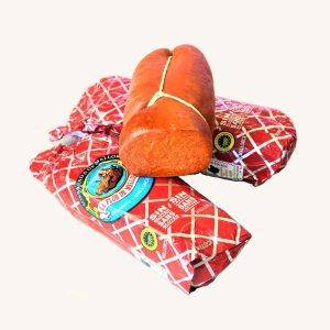 La Flor de Mallorca Sobrasada of Mallorca, traditional IGP suprema, piece 900 gr