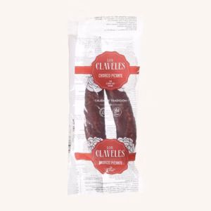 Los Claveles Chorizo picante (spicy) sarta, from La Rioja, piece 150 gr