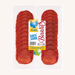 Boadas 1880 Chorizo of Turkey extra, pre-sliced 100 gr