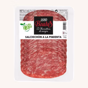 Boadas 1880 Peppered Salchichón, pre-sliced 100 gr