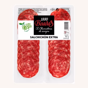 Boadas 1880 Salchichón extra, pre-sliced 80 gr