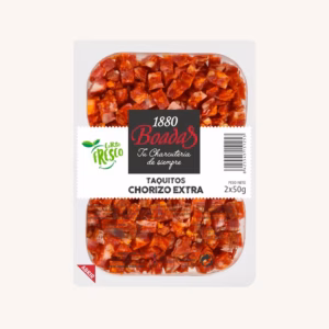 Boadas 1880 Taquitos Chorizo extra, diced in small cubes 100gr