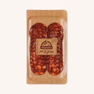 Alejandro Chorizo Magno, 100% Natural, from La Rioja, pre-sliced 100 gr
