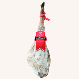 Aljomar Acorn-fed Ibérico (75%) ham (Jamón), red label, DOP Guijuelo, Salamanca, full-leg Approx. 8 kg