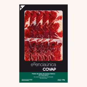 COVAP esenciaúnica Ibérico (50%) de campo shoulder ham (Paleta), Green label, from Cordoba, Andalusia, pre-sliced 120 gr