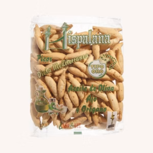 Hispalana Piquitos of olive oil, garlic and oregano (small breadsticks), from Seville, 210 gr