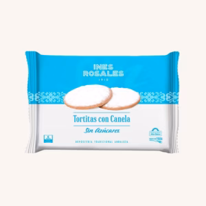 Inés Rosales Sugar-free cinnamon tortitas (Tortitas con canela), from Seville, 6 unit pack 180 gr