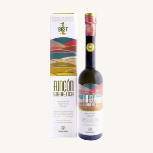 Organic Extra virgin olive oil, Hojiblanca variety, DOP Priego de Córdoba, bottle