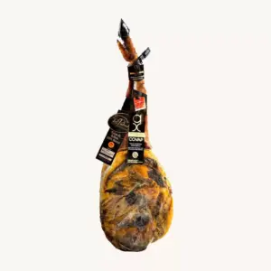 Acorn-fed 100% Ibérico shoulder ham (Paleta), Black label - Pata Negra, DOP Los Pedroches, from Andalusia, full-leg