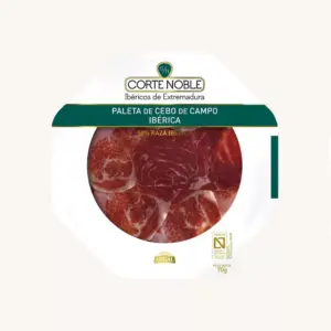 Ibérico 50% de cebo de campo shoulder ham (Paleta) Green label - from Extremadura, pre-sliced