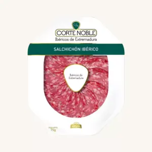 Salchichón 50% Ibérico de cebo de campo - from Extremadura, pre-sliced